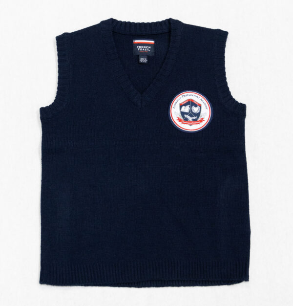 Vest - Navy, with Crest